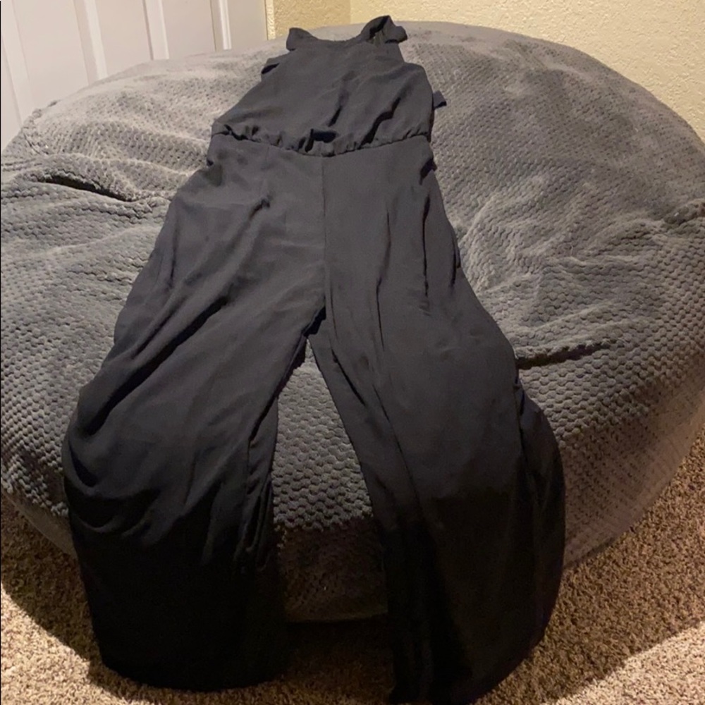 Black Halter Jumper